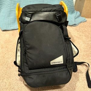No Reception Club Getaway Bag - black diaper bag
